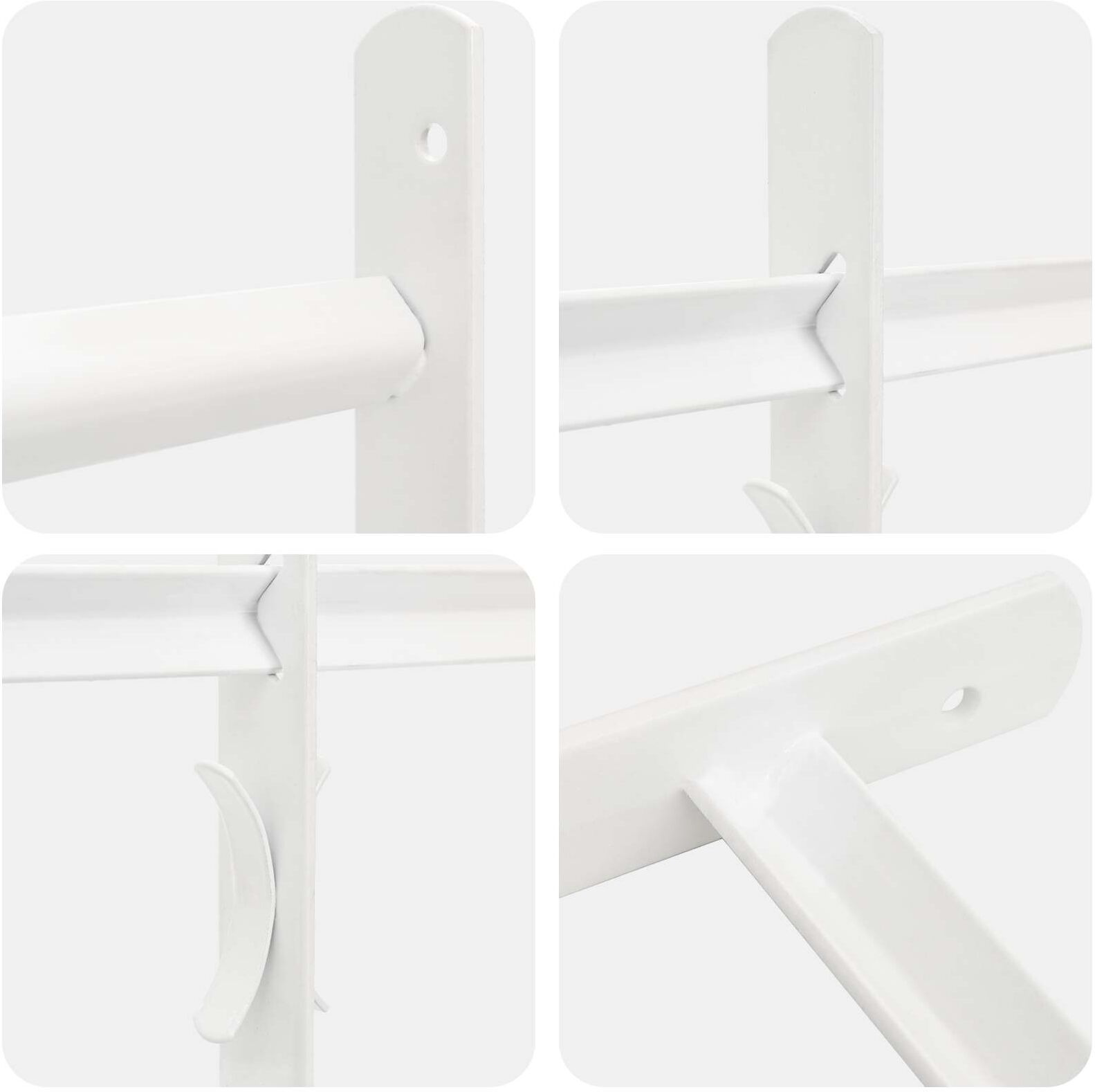 vidaXL Grille de sécurité pour fenêtres avec 3 barres transversales