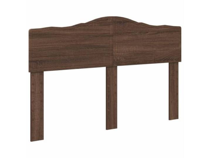 Makastle Kopfteil Braun Eichen-Optik Holzwerkstoff 163x90 cm Pflegeleichte Oberfläche