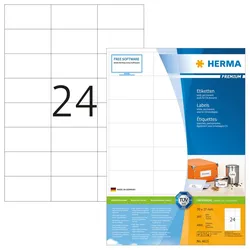 HERMA Etiketten 4615 weiß 70,0 x 37,0 mm