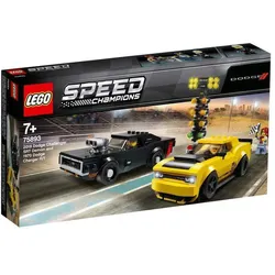 LEGO® Speed Champions 75893 2018 Dodge Challenger SRT Demon und 1970 Dodge Charger R/T