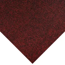Muster | Nadelfilz-Teppich REWIND 900 FLAT | Rot | Meterware Bodenbelag Bfl-s1