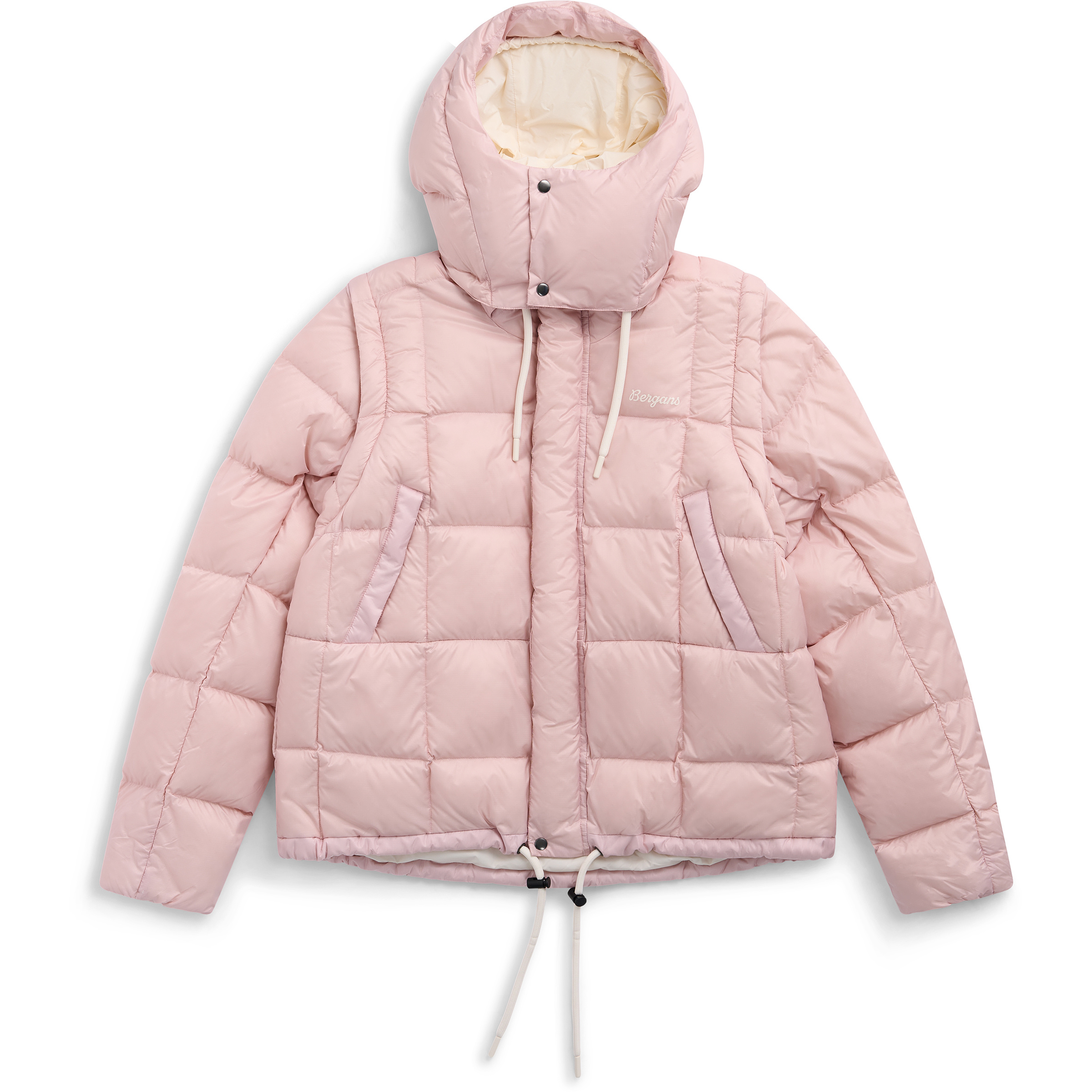 Bergans Vega Down Damen Isolationsjacke rosa Größe S Lifestyle Widerstandsfähig Wasserabweisend