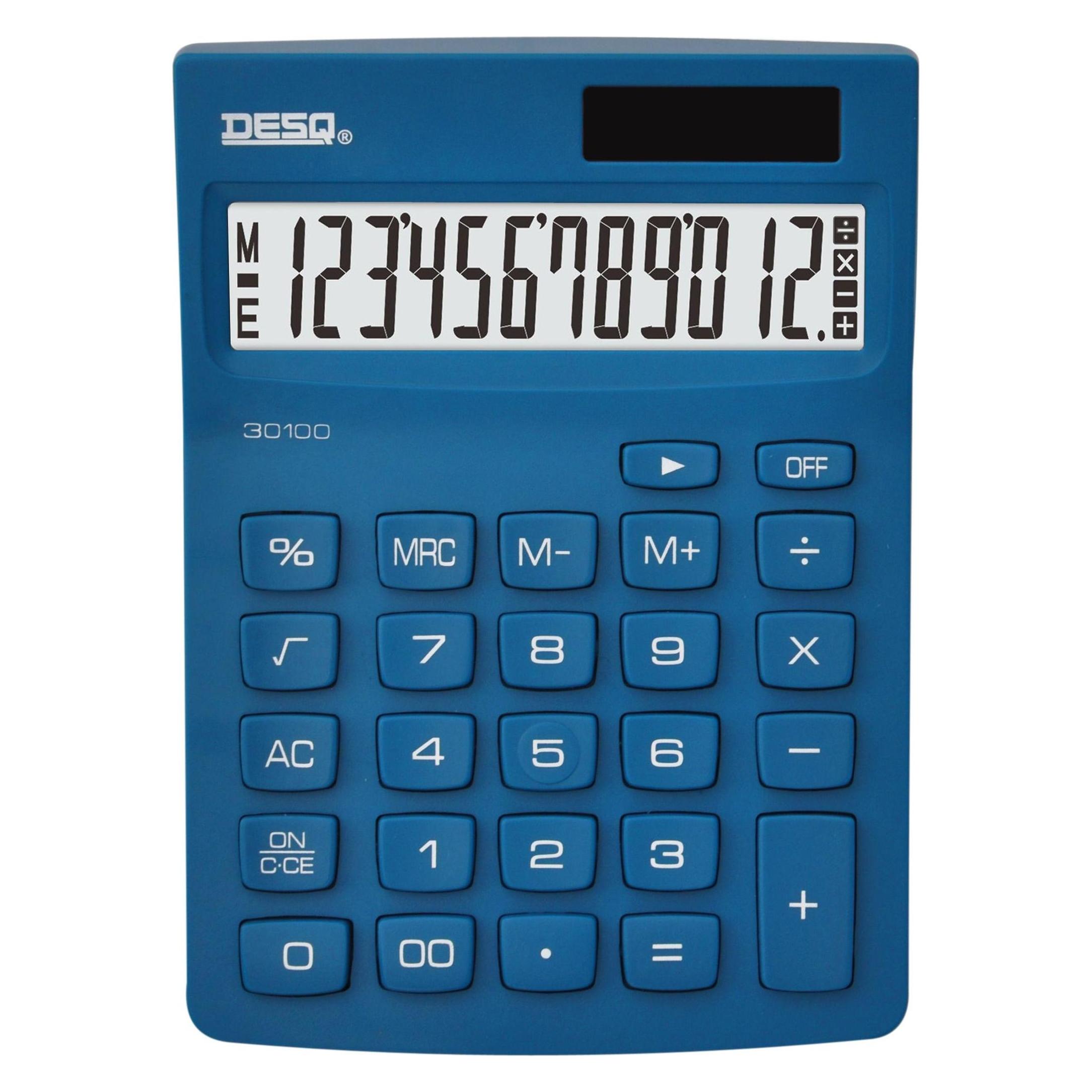 Aveli DESQ NG calculator, dark blue (Batteriebetrieb) (61975578)