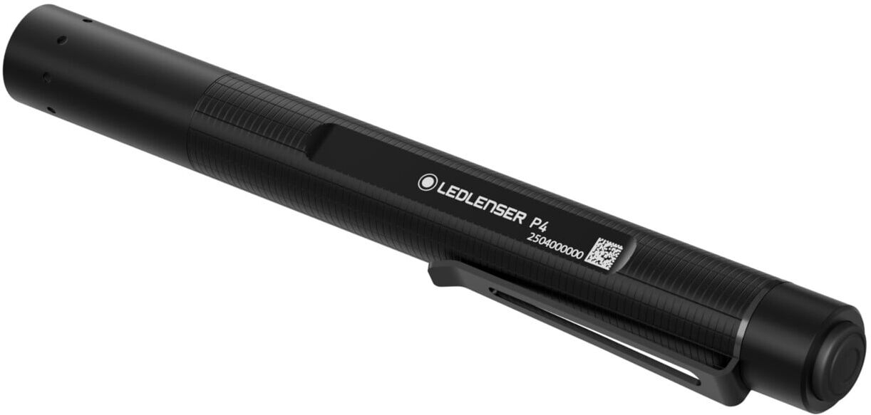 Ledlenser Stiftlampe P4 schwarz 180 lm 142 mm (503098)