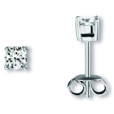 Paar Ohrhänger ONE ELEMENT "Zirkonia Ohrringe Ohrstecker aus 925 Silber", silber, Ohrringe, Damen, Damen, Silber 925 (Sterlingsilber), Kleines Statement – persönlich, stilvoll, alltagstauglich