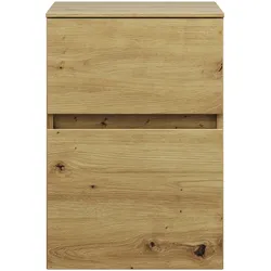 burgbad Lin20 Unterschrank, 2 Auszüge, 400x487x580mm, USIS040F5353, Farbe: Eiche Dekor Urban