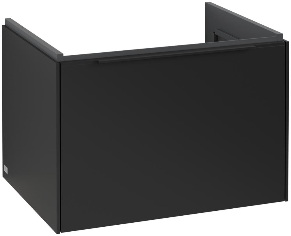 Villeroy & Boch Subway 3.0 Waschbeckenunterschrank, mit Beleuchtung, 1 Auszug, 622 x 432 x 478 mm, V C575L1VL