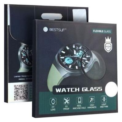 Bestsuit Bildschirmschutz Flexibles Hybridglas für Samsung Galaxy Watch 4 Classic 46mm (5903396133220)