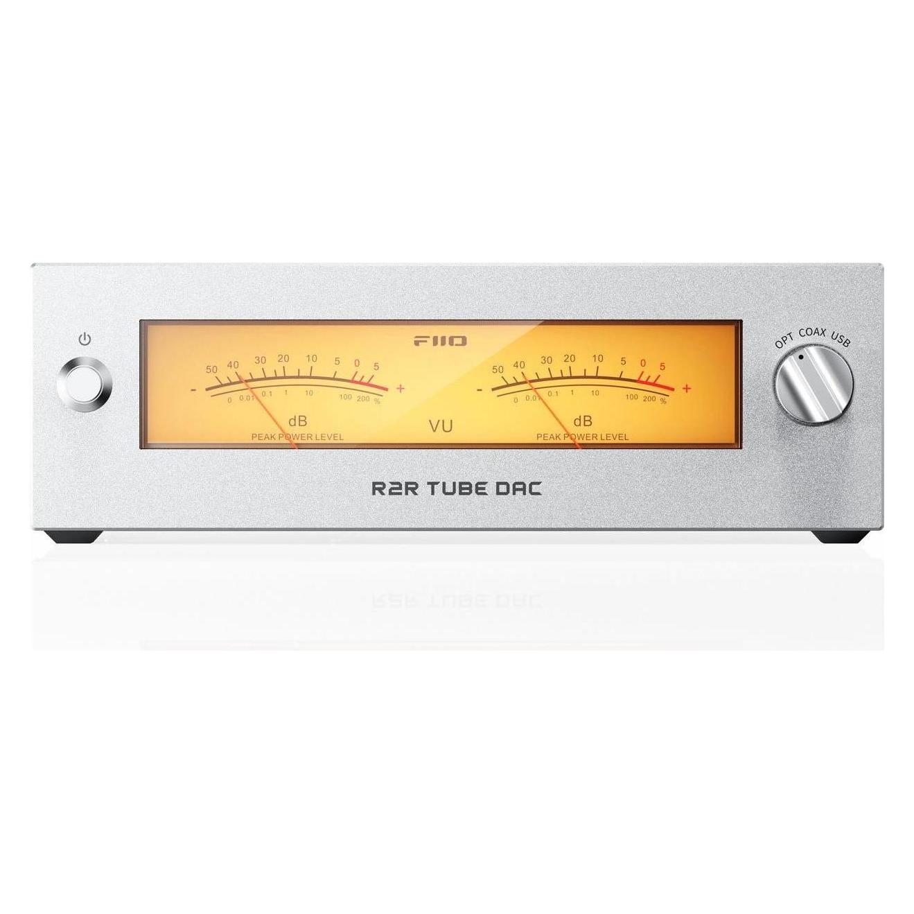 FiiO Warmer R2r (Display, Klangregelung, USB-DAC) (WARMER R2R Silver)