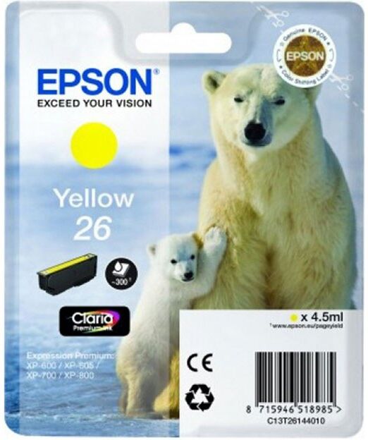 TINTEIRO EPSON 26 C13T2611 PHOTO