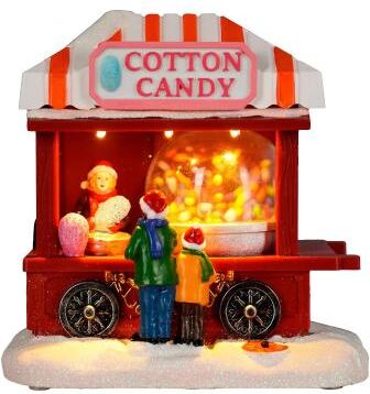 Inspire Essentials LED Christmas Village House Decor Lighted Holiday Scene For Desktop And Home 7