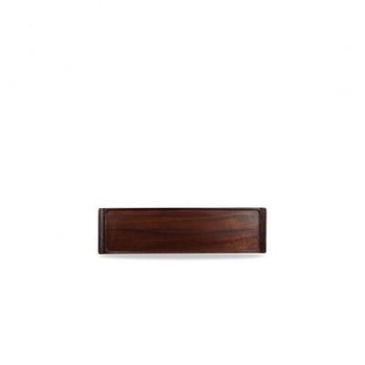 Churchill 4 x Servierbrett eckig 56x15cm ACACIA WOOD