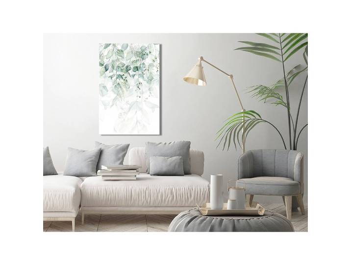 Wandbild Gentle Touch of Nature Leinen Weiß 40 x 60cm