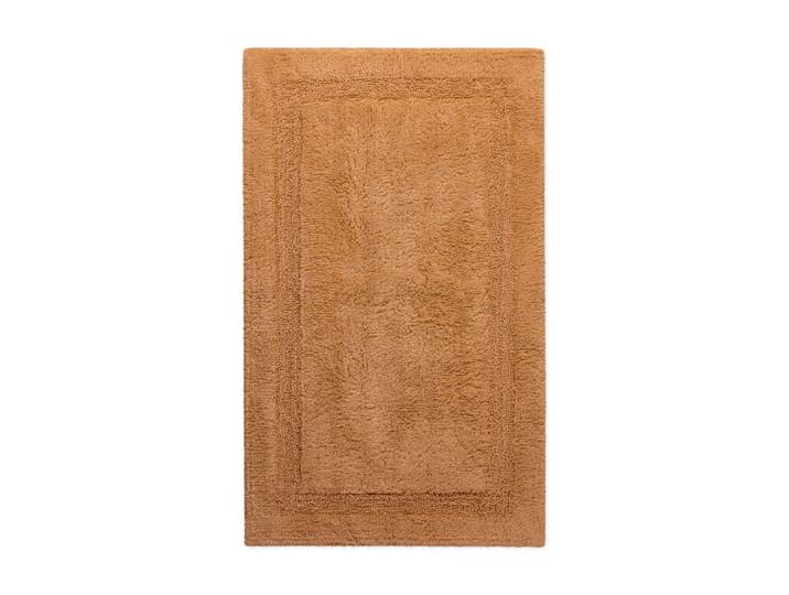Tapis de bain terracotta en coton 60x100