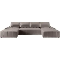 WOHNLANDSCHAFT Costa U Taupe