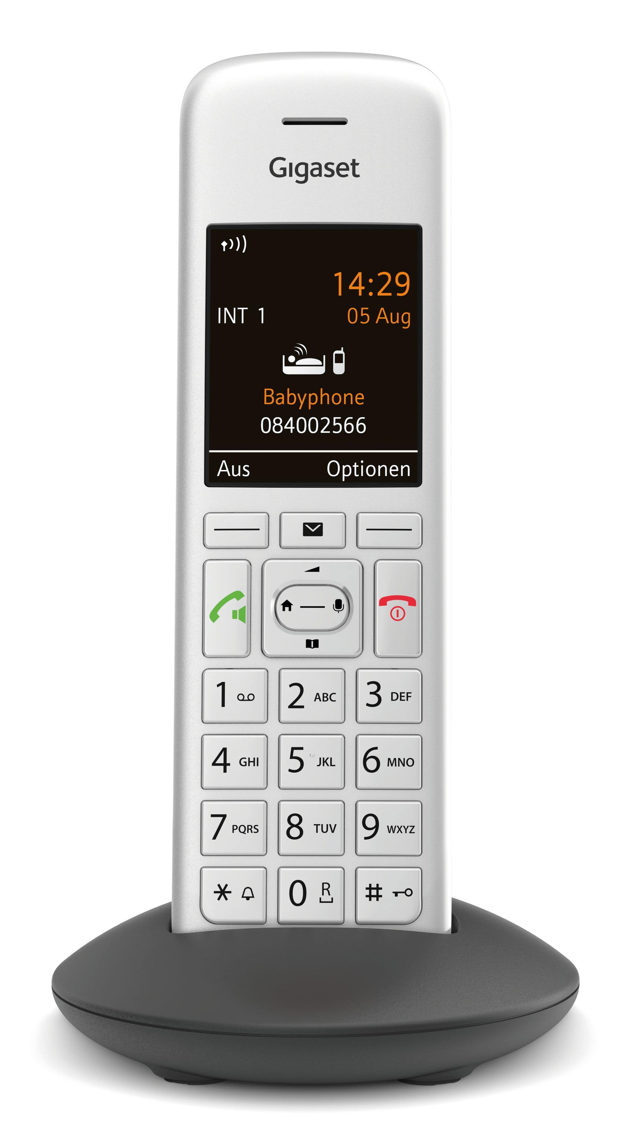 Gigaset DECT-Telefon CE575HX (Silber) S30852-H2969-B1