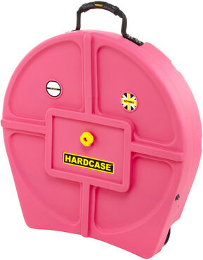 "Hardcase 22"" Cymbal Case Pink rose"
