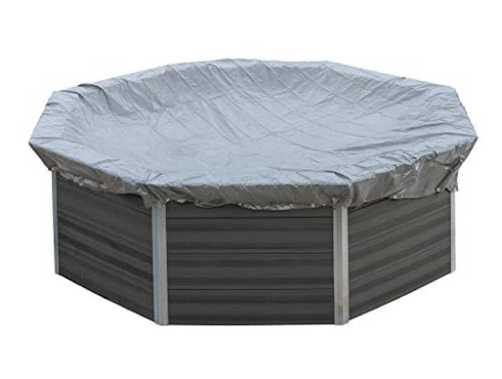 Gre CIKPCO41 CIKPCO41-Cubierta von Invierno-Piscina Composite KPCOV51, Durchmesser 480 cm, 580 g/m², mehrfarbig