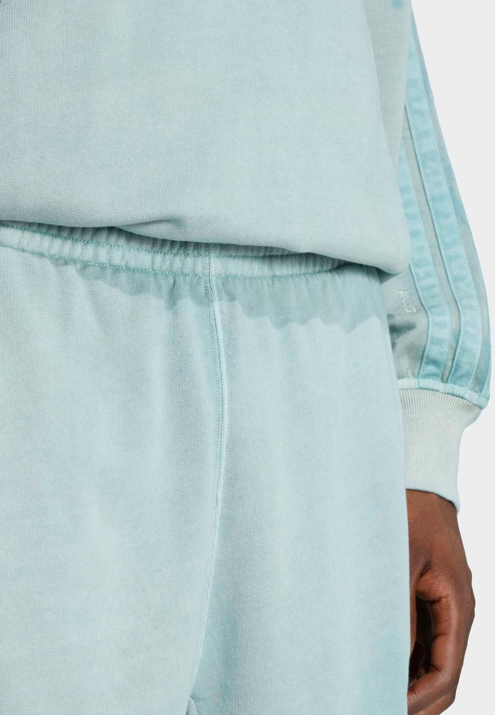 Shorts ADIDAS SPORTSWEAR "ALL SZN FRENCH TERRY S, VERWASCHENE OPTIK, 20 CM", Herren, Gr. XXL, N-Gr, grün (wonder sage, normal, gr.), Obermaterial: 100% Baumwolle, Hosen Shorts, lockere Passform, 20 cm Innenbeinlänge, mit Kordelverschluss wonder sage, norm