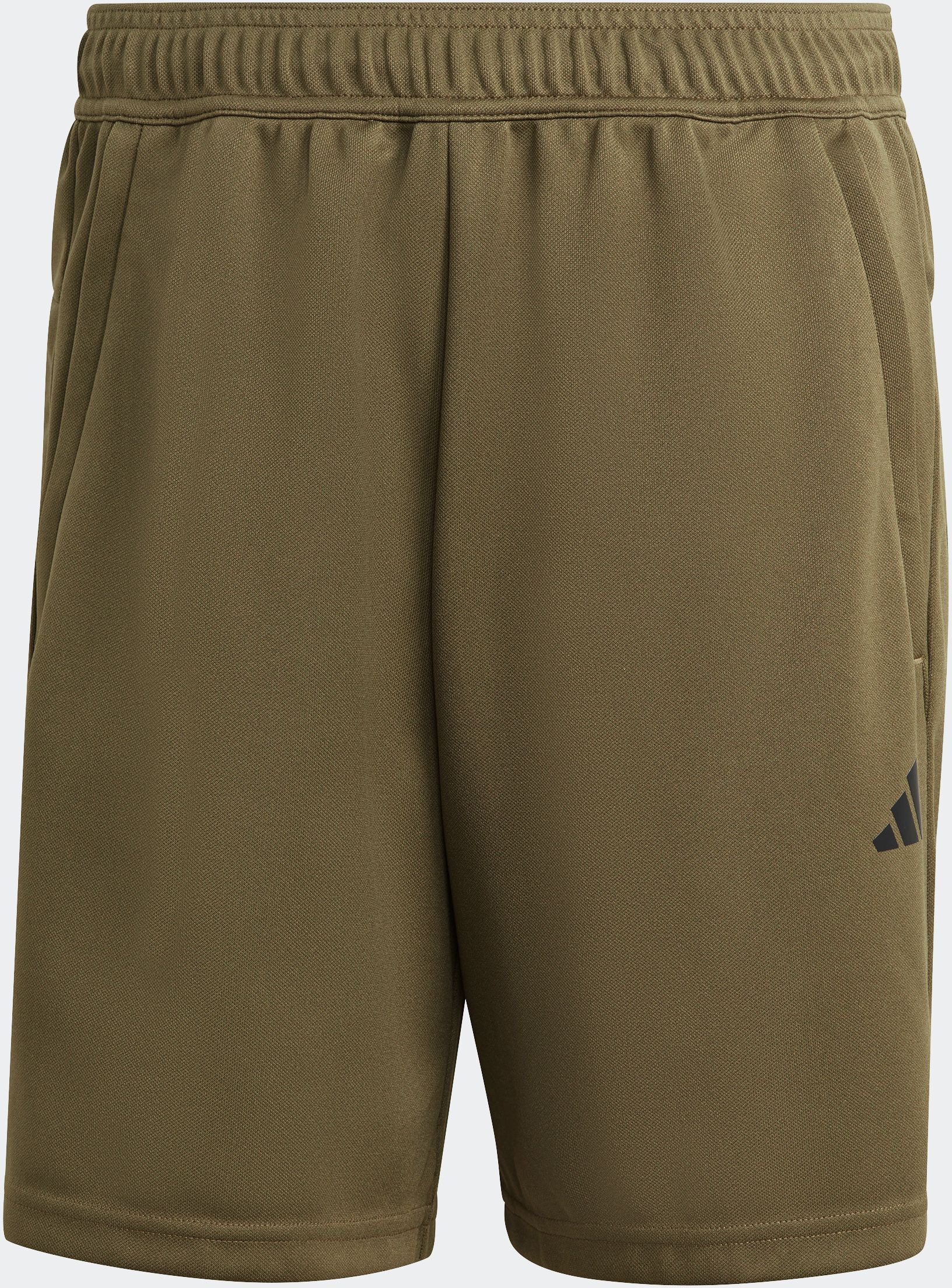 Shorts ADIDAS PERFORMANCE "TRAIN ESSENTIALS ALL SET TRAINING", Herren, Gr. S, N-Gr, grün (olive strata, schwarz, normal, gr.), Obermaterial: 100% Polyester, Hosen Shorts olive strata, schwarz, normal, gr. S, N-Gr