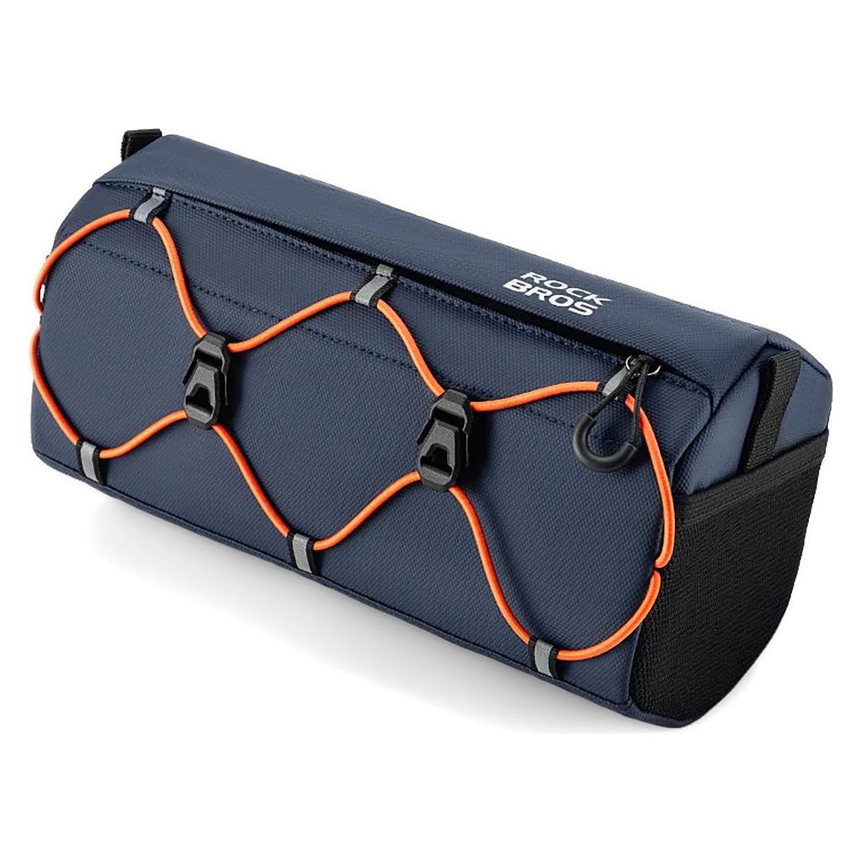 Rockbros 30110054002 bicycle handlebar bag 2.2 l - blue (2.20 l, Lenkertasche) (Rockbros-30110054002)