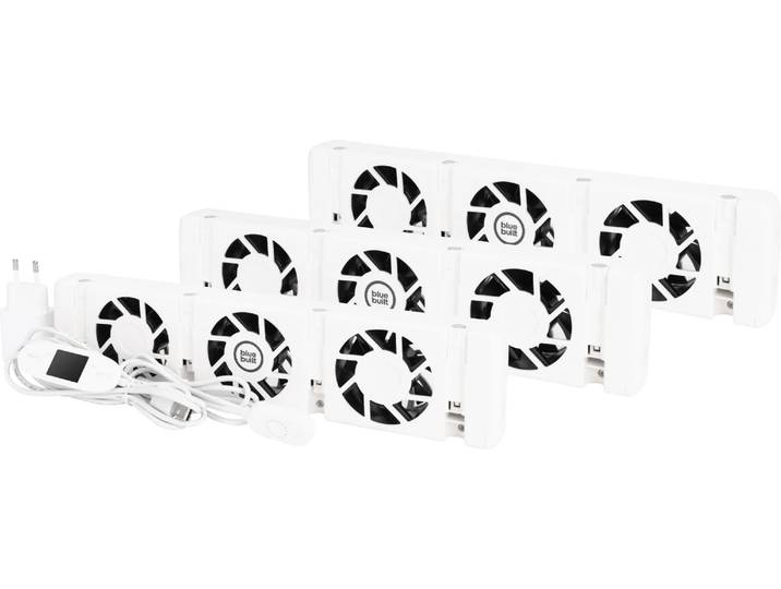 BlueBuilt Radiatorventilator Triple Pack