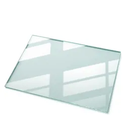 TISCHPLATTE 100 x 70 cm Transparente Glasplatte