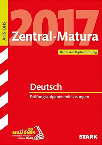 Zentral-Matura Deutsch - Österreich - Preis vom 09.10.2026 07:28:09 h