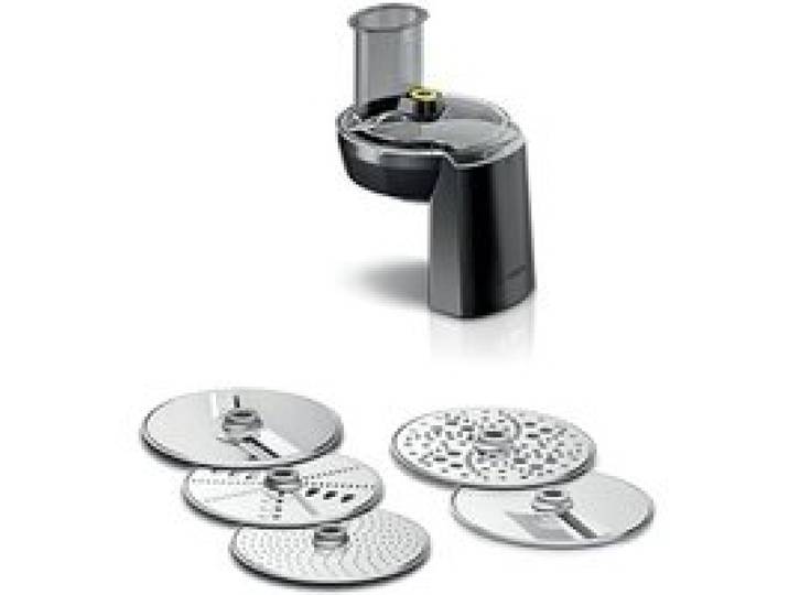 Accessoires de cuisine - BOSCH - MUZS68VL - Set VeggieLove - 5 râpes et disques - Compatible série 6 et 8