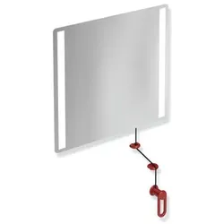Hewi 801 Kipp-Lichtspiegel LED 801.01.40033 600x540x6mm, rubinrot