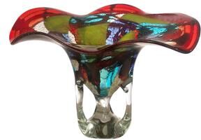 Dale Tiffany Montana Hand Blown Art Glass Vase