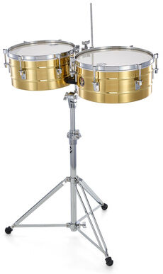 LP 256-B Timbales Set Brass Messing