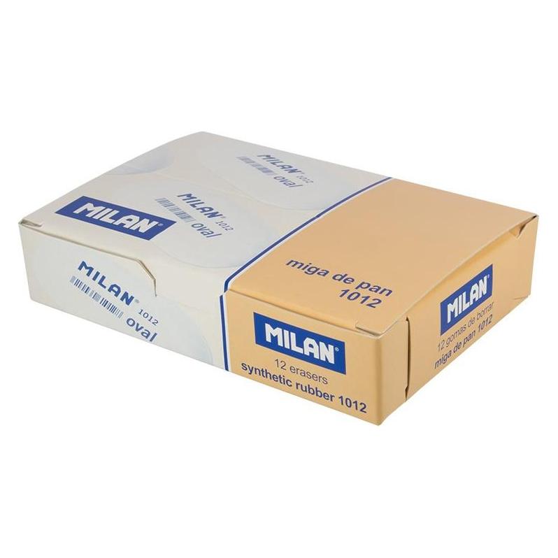 Milan Synthetischer Gummi oval 12St. (WIKR-041482)