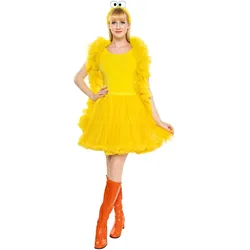 Maskworld Die Sesamstrasse Bibo Tutu - Kostüm für Fasching (One Size)
