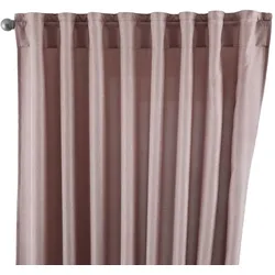 SCHLAUFENGARDINE »Jena« HxB 225x140 cm Taupe