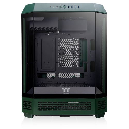 Thermaltake The Tower 600 Racing Green Midi Tower ohne Netzteil schwarz/gruen