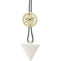 Nordic Mini Weihnachtsdekoration Hörnchen weiß-gold