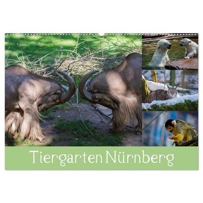 Tiergarten Nürnberg (Wandkalender 2027 DIN A2 quer), CALVENDO Monatskalender