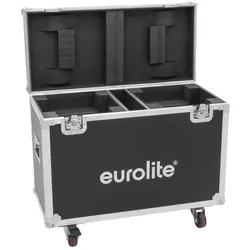Roadinger Flight 2x TMHX12, Audio Racks + Cases, Schwarz, Braun
