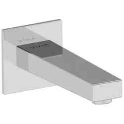VitrA Minimax Square Wanneneinlauf Ausladung Auslauf 17 cm Aufputzmontage Chrom,A43598EXP A43598EXP