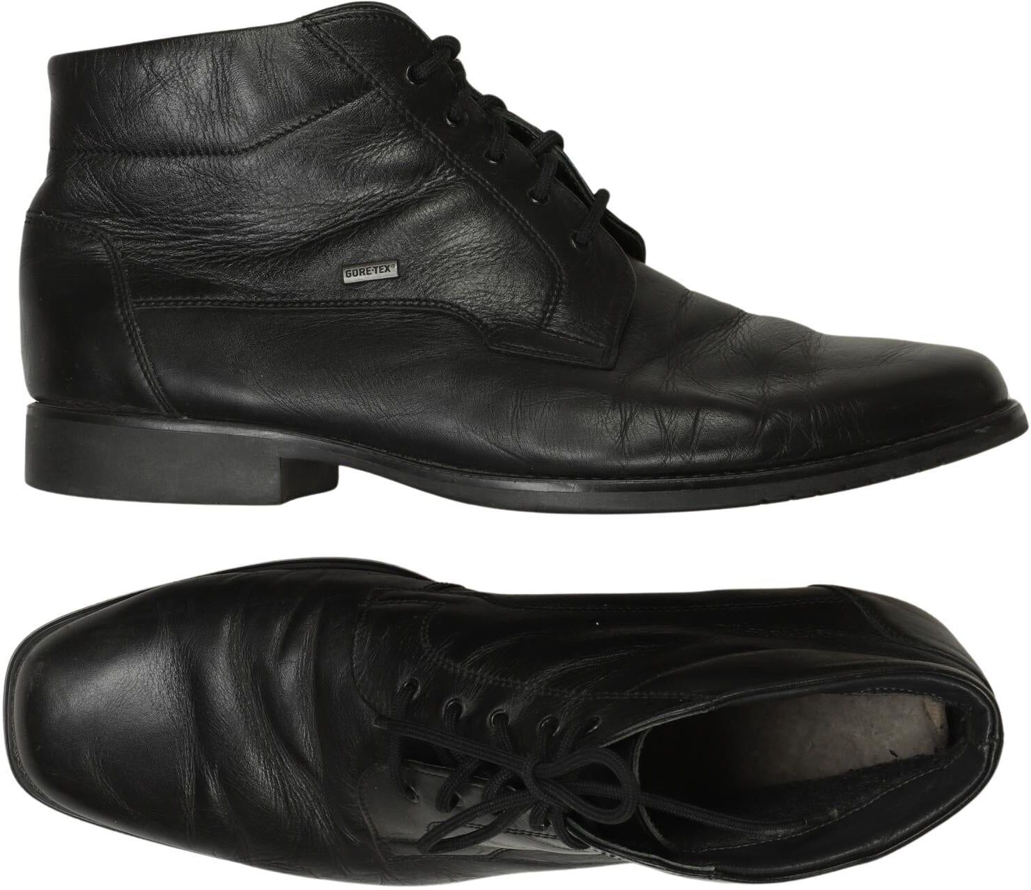 Sioux Herren Stiefel, Schwarz, Gr. EU 45 (UK 10.5), kein / Etikett / Tex / Membran - Second Hand