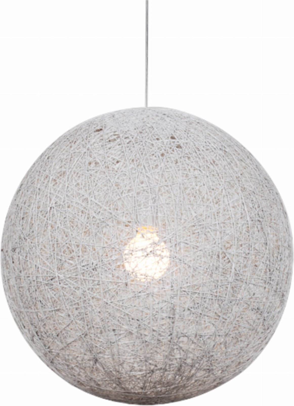 Candellux CARUBA 31-26944 chromen hanglamp met bolvormig design