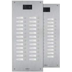 Comelit Group Frontplatte Steel-Switch 24 Tasten 2-reihig IX0224U