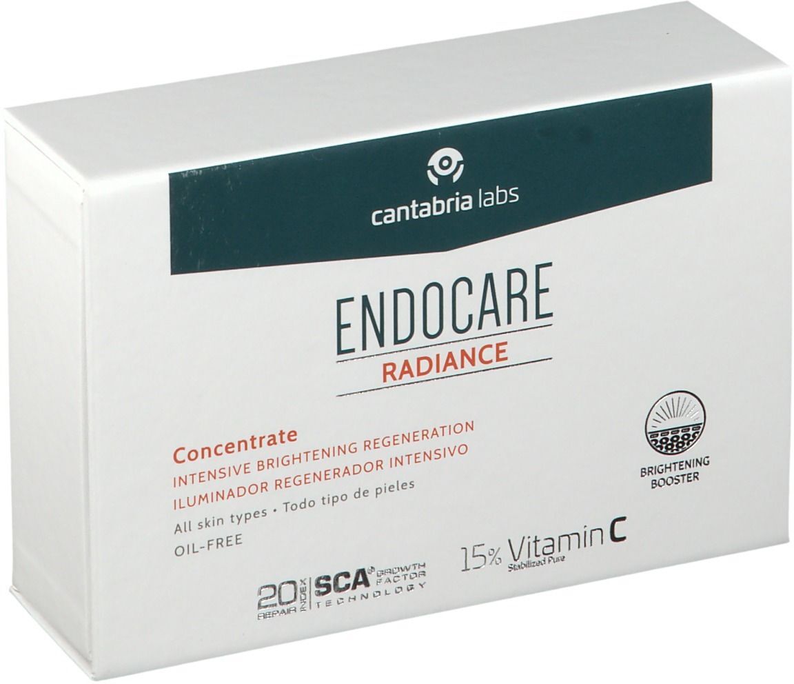 Endocare Radiance Concentrate 15% Vit C - 20% SCA 14x1 ml Ampullen