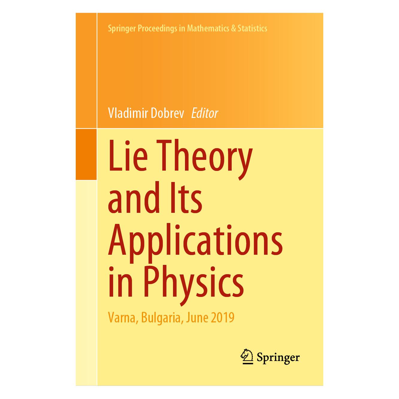 Springer Lie Theory and Its Applications in Physics (Englisch, Hardcover, Vladimir Dobrev) (71876465)