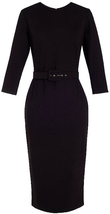 SILVIA SCHNEIDER Businesskleid  schwarz   36 36