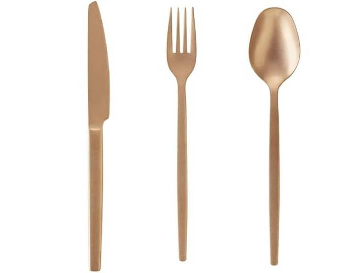 36 tlg. Besteckset ALEX BRONZE, mit bronze, matte PVD Beschichtung, Chromnickelstahl 18/10