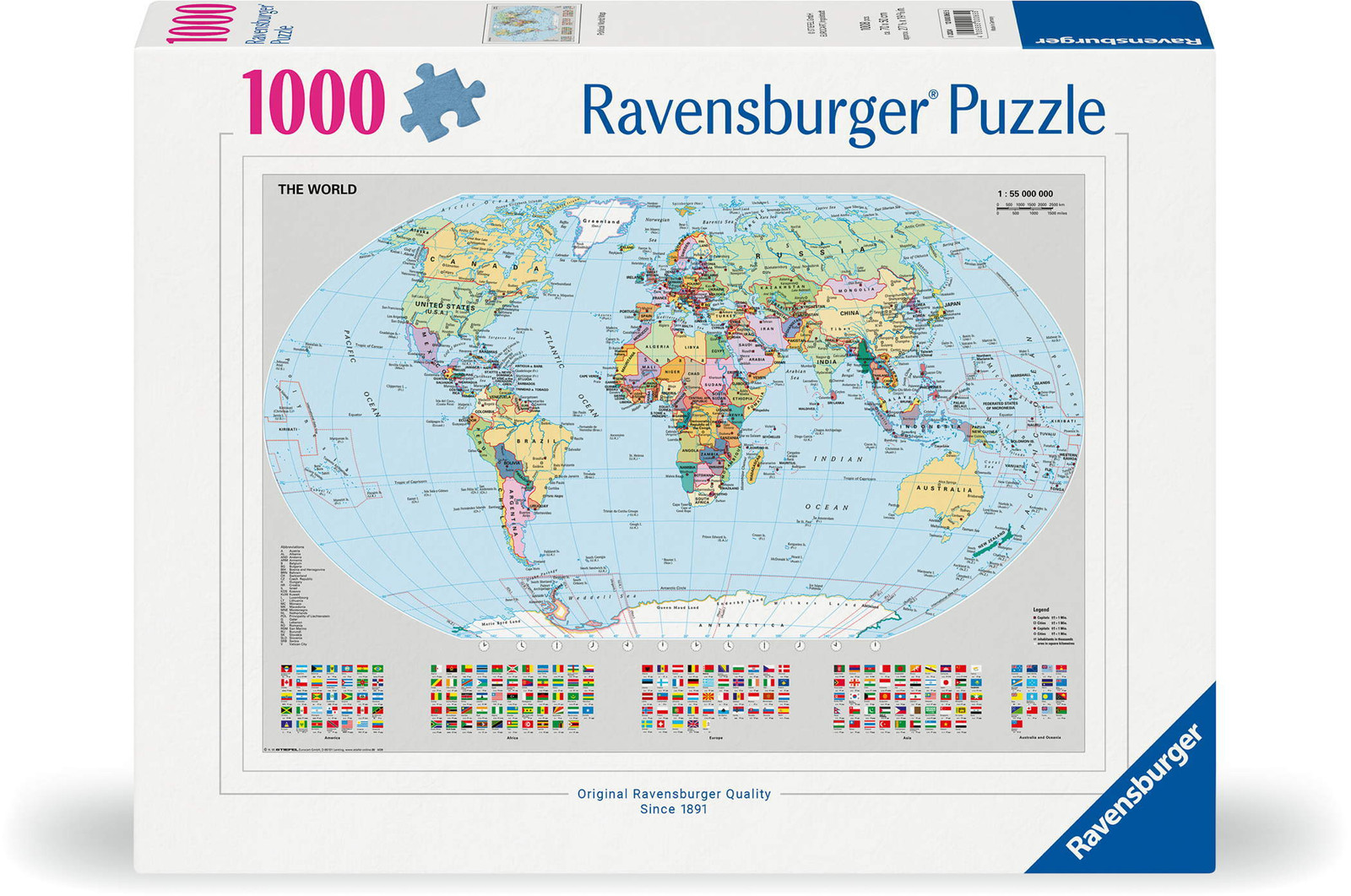 Ravensburger Politieke wereldkaart