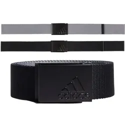 Adidas Reversible Webbing Belt Herrengürtel schwarz/grau
