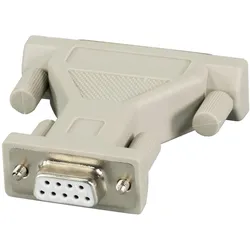 EFB EB914 Adapter, Dsub 9 auf DSub 25, Bu.-St., beige